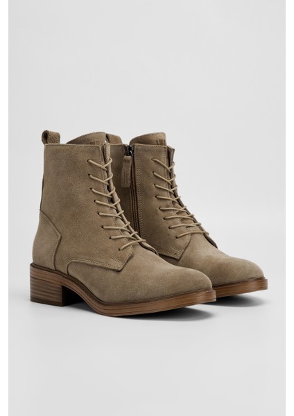 Kadın Yeşil Süet Deri Casual Bot 312 6660 Bn Bot SK23/24 fiyatları