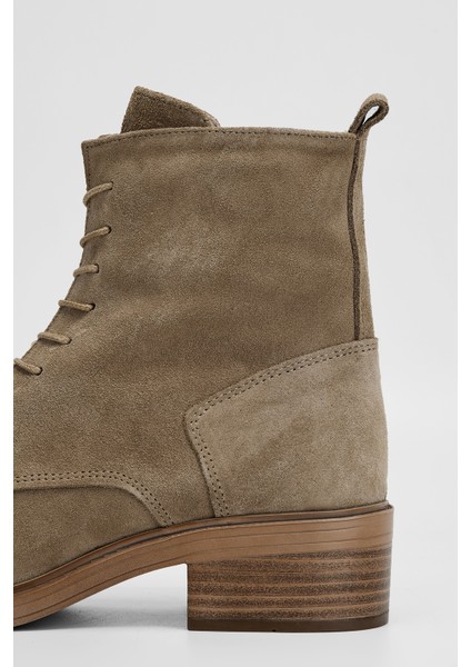 Kadın Yeşil Süet Deri Casual Bot 312 6660 Bn Bot SK23/24 fırsatları