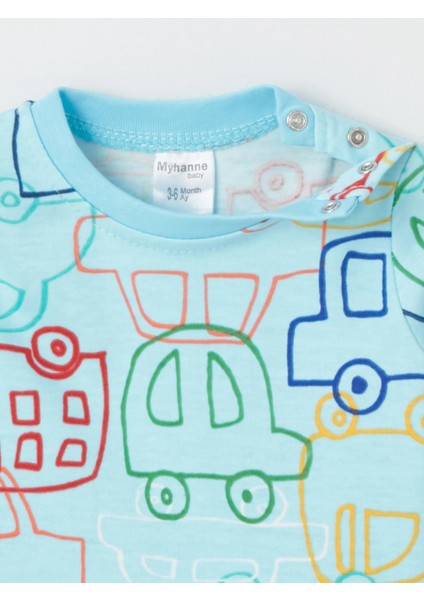 Araba Desenli 2'li Body 9706 fiyatları