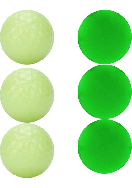 6 Golf Karanlıkta Parlayan Golf (Yurt Dışından)