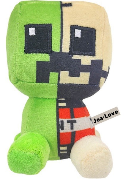 Jea·love 13CM Minecraft Yaratıcı Şık Peluş Oyuncak (Yurt Dışından)