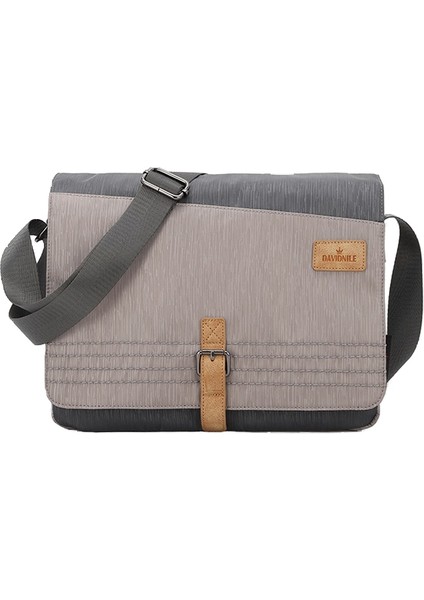 Avrupa ve Amerikan Erkek Omuz Crossbody Yatay Oxford Su Geçirmez Çanta (Yurt Dışından)