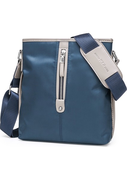 Erkek Crossbody Klasik Erkek Oxford Kumaş Omuz Crossbody Küçük Sırt Çantası (Yurt Dışından)