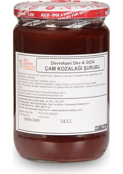Çam Kozalağı Şurubu 750 gr