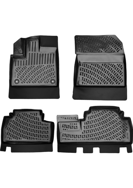 Berlingo Rifter / 3D Tam Uyumlu Havuzlu Paspas