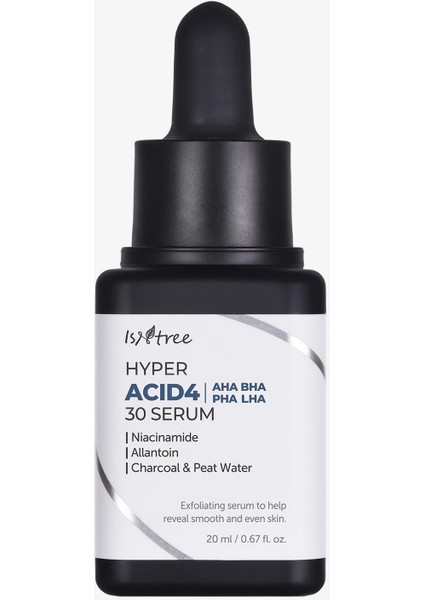 Hyper Acid4 Aha Bha Pha Lha 30 Serum 20 ml ( Cilt Tonu Eşitleyici ve Arındırıcı Peeling Serumu)