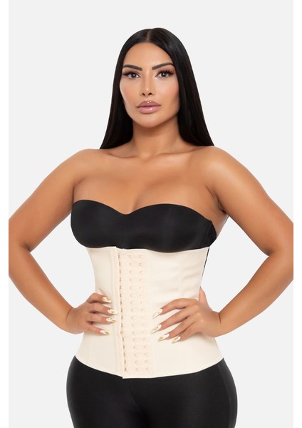 Owli Askısız Çelik Balenli Latex Doğum Sonrası Sarkma Önleyici Sıkılaştırıcı Abdominal Sauna Bel Korsesi Ten fırsatları