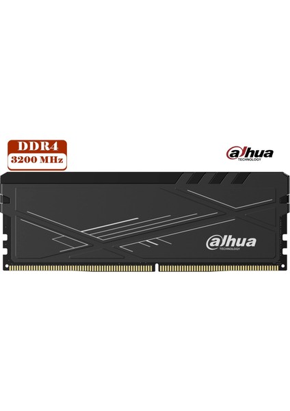 C600 Ddr4 8GB 3200MHZ CL22  Sogutuculu Desktop Ram C600UHD8G32