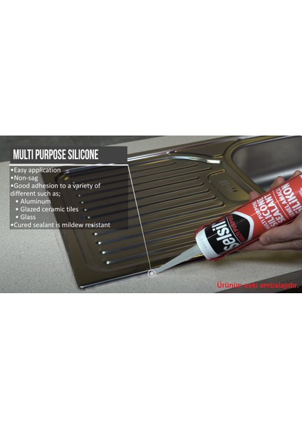Genel Amaçlı Silikon Siyah 280 Gr. - 1 Adet fiyatları