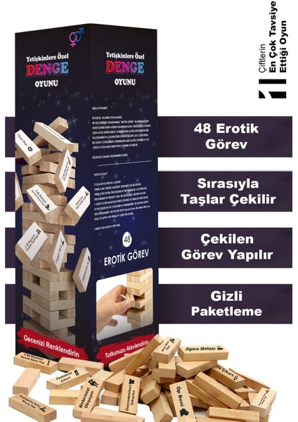 Erotik Denge Oyunu: 48 Süpriz Görevle Tutkuyu Yeniden Körükleyin!