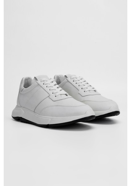 Erkek Kırık Beyaz Hakiki Deri Sneakers & Spor Ayakkabı 698 984-9 Erk Ayk SK23/24 fiyatları