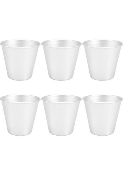 6 Adet Yapışmaz Bireysel Tumblers Popovers Çikolata Erimiş Puding Bardak Ahududu Kalıbı (Yurt Dışından)