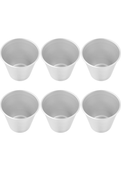 6 Adet Yapışmaz Bireysel Tumblers Popovers Çikolata Erimiş Puding Bardak Ahududu Kalıbı (Yurt Dışından)