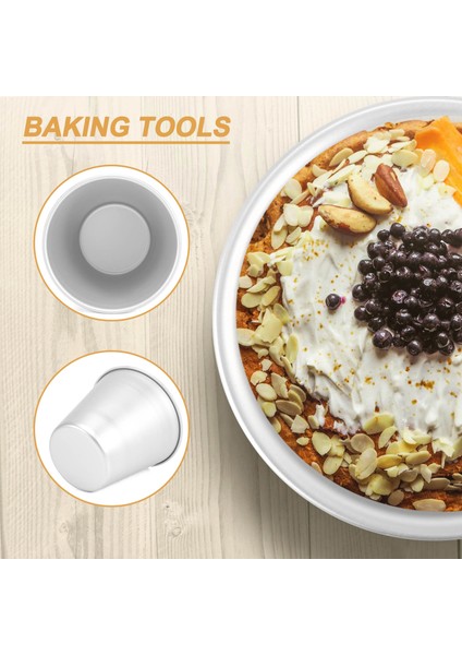 6 Adet Yapışmaz Bireysel Tumblers Popovers Çikolata Erimiş Puding Bardak Ahududu Kalıbı (Yurt Dışından)