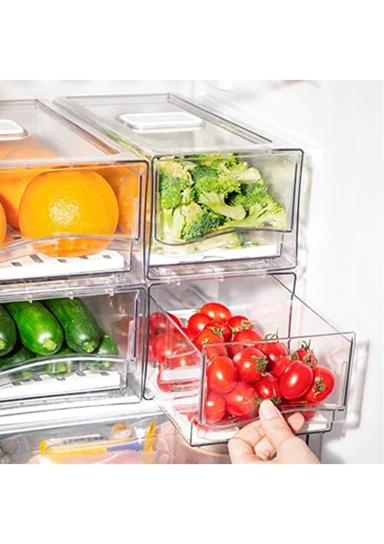Çekmeceli Buzdolabı Organizatör Kutuları Buzdolabı Dikey Yerden Tasarruf Için Çekmece Seti Üretir (Yurt Dışından) fiyatları