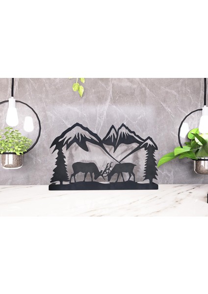 Deer 5'li Metal Mumluk - Siyah modelleri