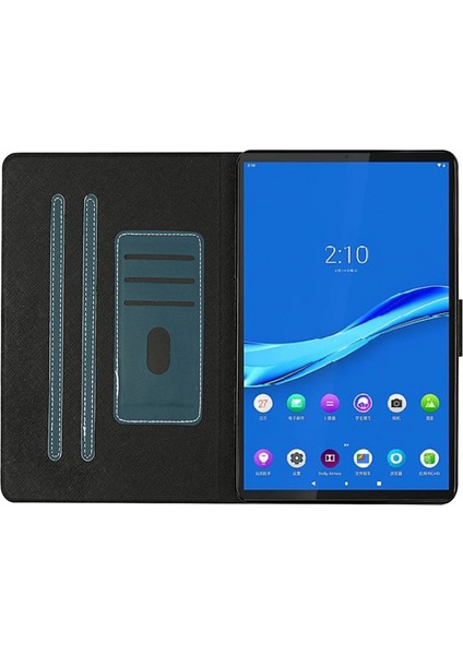 YKD Store Samsung Galaxy Tab A8 Için Deri Tablet Kılıfı 10.5 2021 Koyu Yeşil (Yurt Dışından)