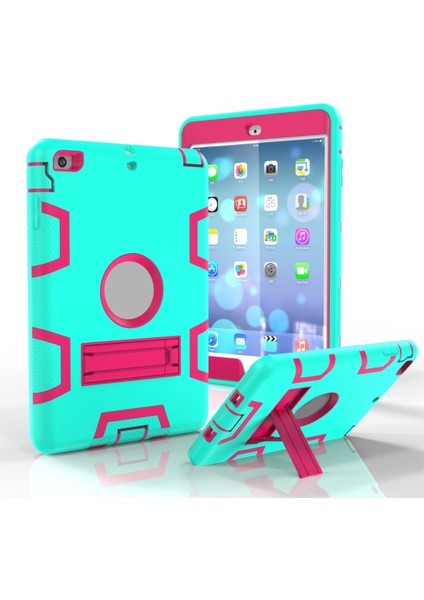 For iPad Mini 5 / 4 Case Green Rose (Yurt Dışından)