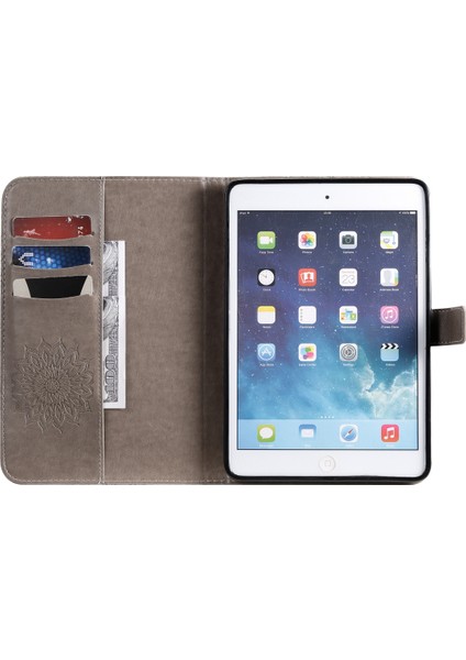 Ipad Mini Için Deri Kılıf (2019) Gri (Yurt Dışından)