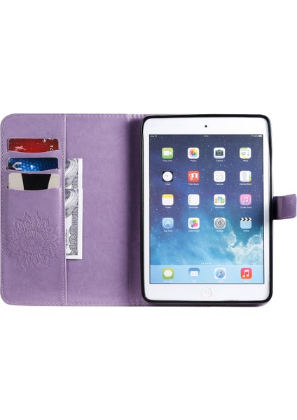 Ipad Mini Için Deri Kılıf (2019) Mor (Yurt Dışından)