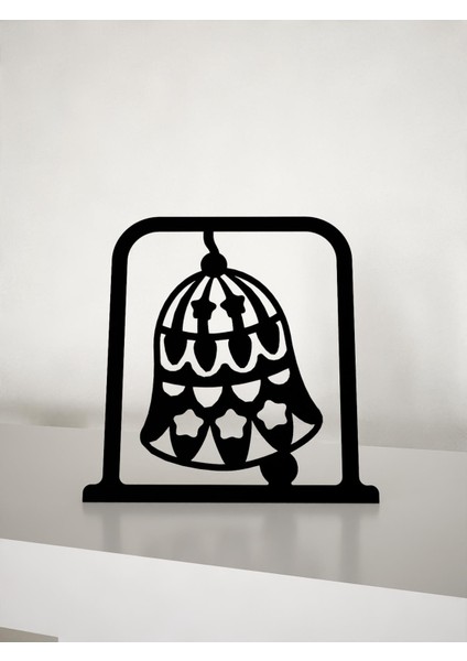 Yılbaşı Model - 2 Metal Masa Süsü - Biblo - Siyah fiyatları