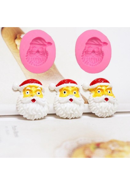 6 Adet Dıy Reçine Kristal Epoksi Kalıp Noel Ağacı Noel Kar Çiçek Kolye Çanta Dekorasyon Reçine Silikon Kalıp (Yurt Dışından)