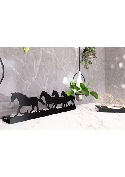 Horse 5'li Metal Mumluk - Siyah fırsatları