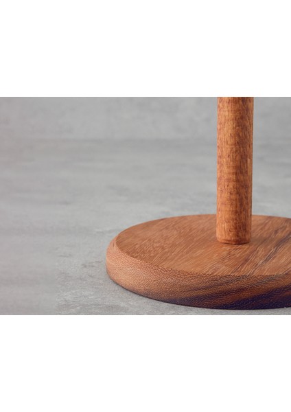 Pure Wooden Iroco Peçetelik 31 cm Kahve