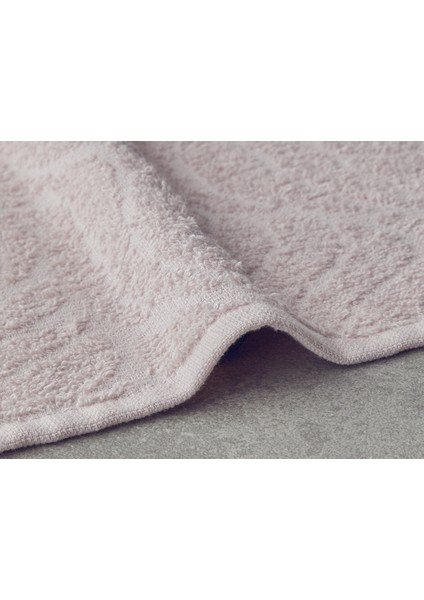 Sylvia Pamuk Jakarlı 4’lü Yüz Havlusu Seti 50X80 cm Beyaz-Taş-Pembe-Koyu Mor fiyatları