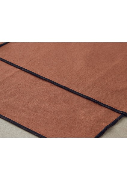 Modern Linen Pamuk 2'li Mısafır Peçetesı Terracotta modelleri