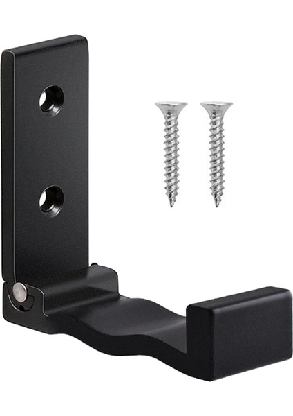 Katlanır Ceket Kancası Asılı Çanta Açık Hava Şapkası Su Geçirmez Duvar Kancaları Yapışkanlı Siyah (Yurt Dışından)