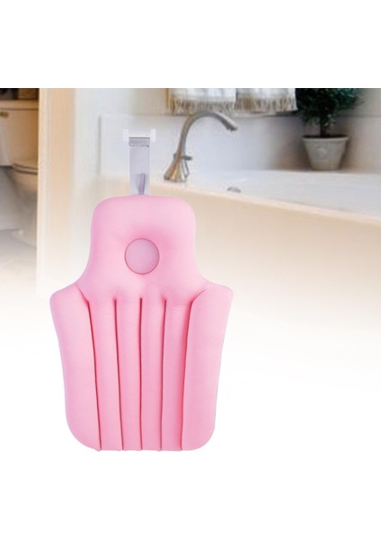 Küvet Yastığı Küvet Yastığı Sırt Desteği Banyo Paspası Banyo Yastığı Pembe (Yurt Dışından)