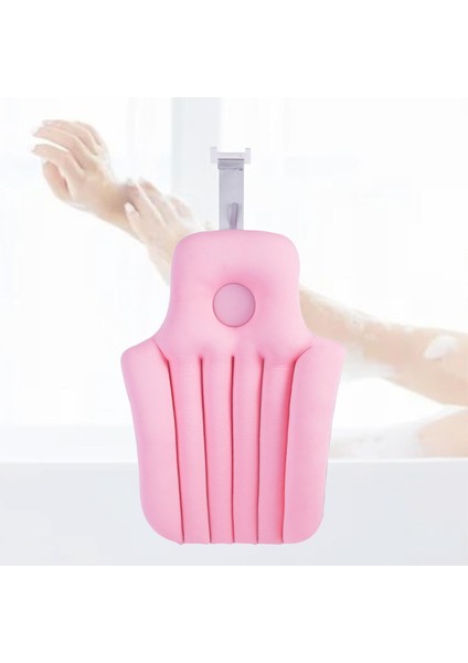 Küvet Yastığı Küvet Yastığı Sırt Desteği Banyo Paspası Banyo Yastığı Pembe (Yurt Dışından)