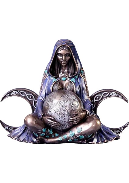 Toprak Ana Tatue Bahçe Kültür Ev Masaüstü Ofis S Için Reçine Heykelcik (Yurt Dışından)