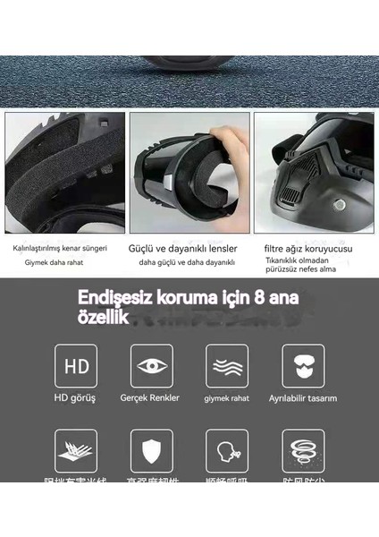 Spor Koruyucu Motokros Kaskı (Yurt Dışından) modelleri