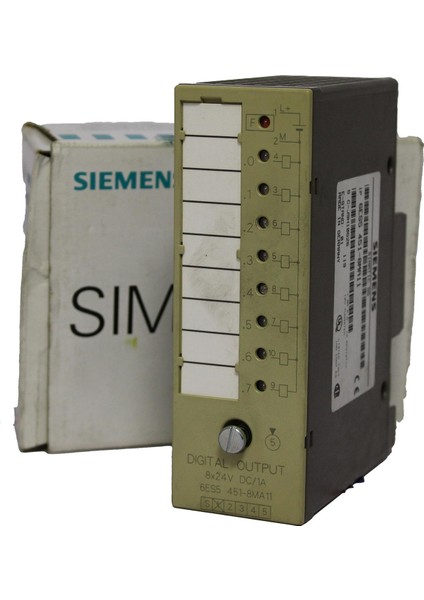 6ES5451-8MA11 451-8 Dıg. Output 8do, DC24V/1A