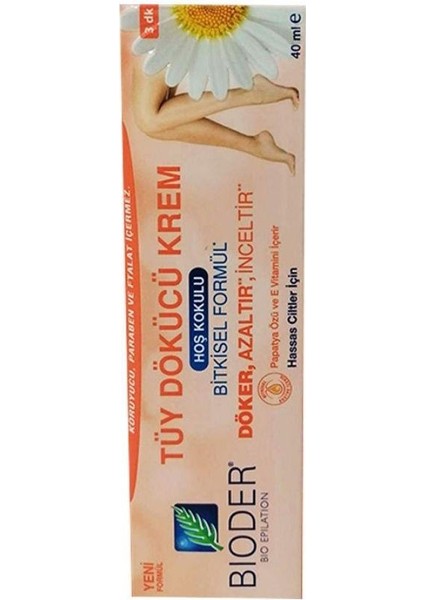 Tüy Dökücü Krem Hassas Ciltler 40 ml