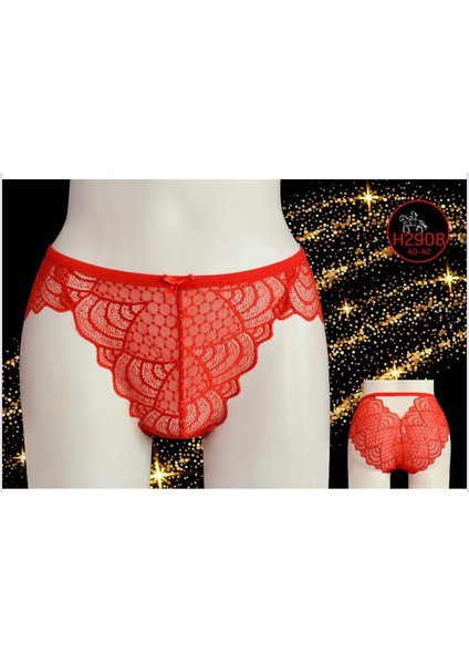 Yılbaşı Özel Dantel Bato Bikini Külot