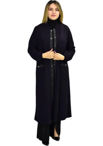 Kadın Kışlık Cepli Fermuarlı Kap Tunik BGL-ST03270
