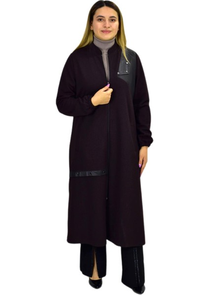 Kadın Kışlık Cepli Fermuarlı Kap Tunik BGL-ST03269 modelleri
