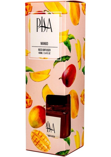 By Frannita – Bambu Çubuklu Oda Kokusu – Mango  – 100ML