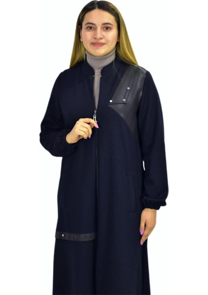 Kadın Kışlık Cepli Fermuarlı Kap Tunik BGL-ST03269 modelleri