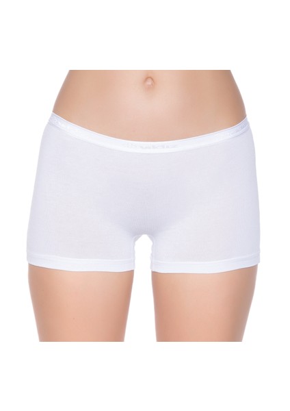 Yıldız 3'lü Bayan Modal Likralı Boxer Q3620