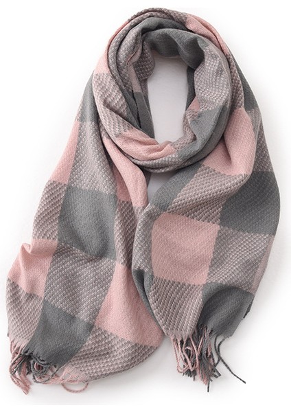 Eşarp Kadın Kış Yeni Çok Yönlü Kıdemli Uzun Suni Kaşmir Sıcak Kalınlaşmış Şal Duygusu (Yurt Dışından)