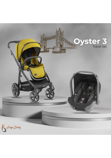 Oyster3 Travel Set Mustard