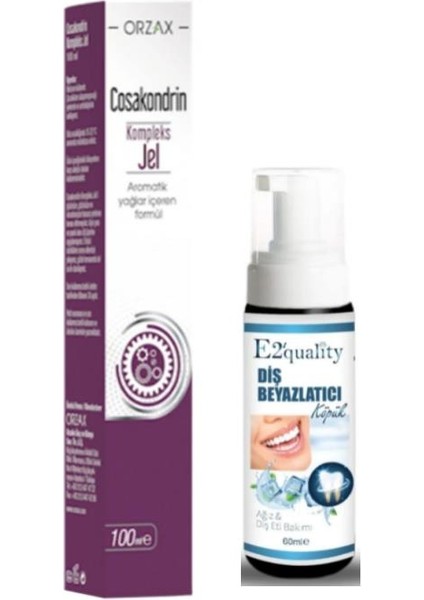 Ocean Orzax Cosakondrin Jel 100ml - Diş Beyazlatıcı Köpük