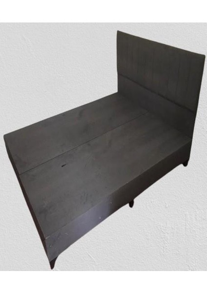 Baza Başlık Çift Kişilik 160X200 Sandıksız Kör Tay Tüyü Kumaş Suntalam El Yapım