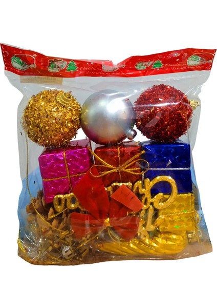 Yılbaşı Süsü 4358 Karısık 16 Lı