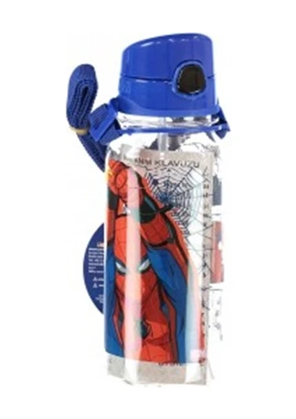 Spıder-Man 78749 Lisanslı Şeffaf Su Matarası 500 Ml.