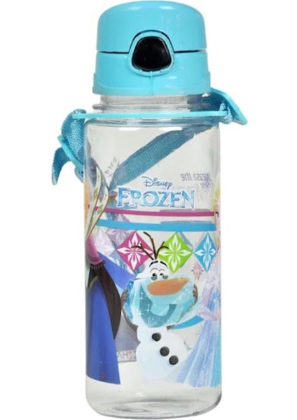Frozen 78729 Lisanslı Şeffaf Su Matarası 500 Ml.